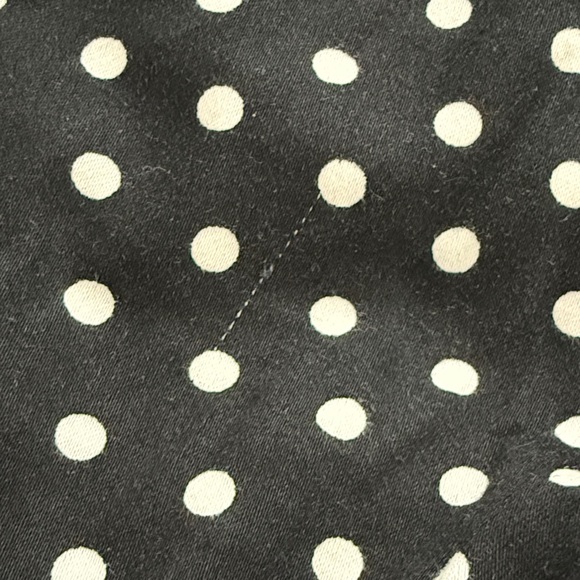 INC International Concepts Black & White Polka Dot Shorts - Picture 8 of 8
